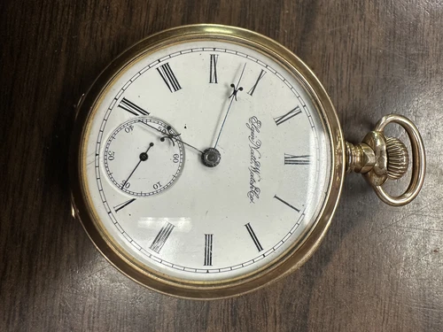 Elgin B.W. Raymond Model 5 Grade 116 18s 17j, Railroad Grade Pocketwatch-Runs