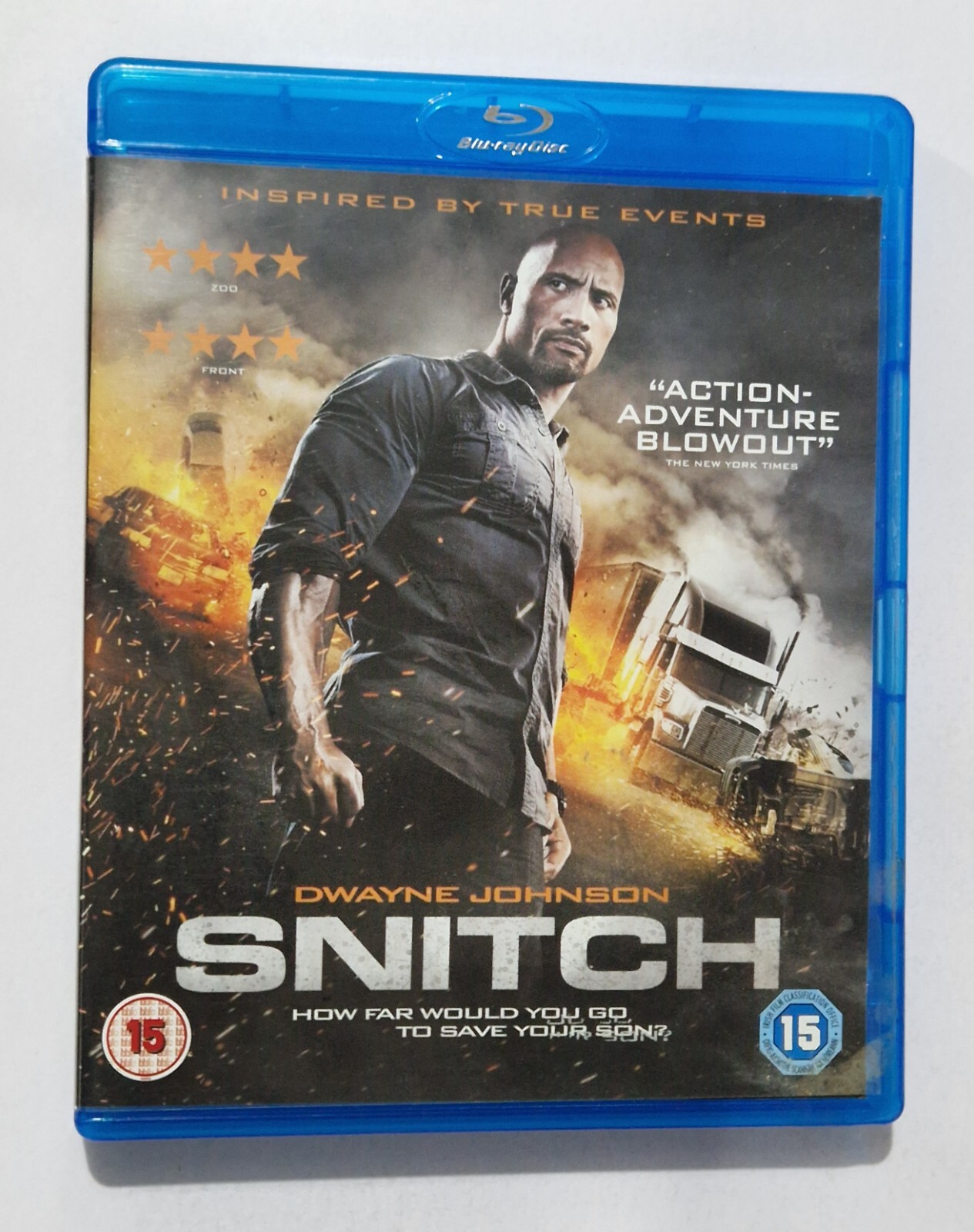 Snitch BLU RAY Starring Dwayne Johnson