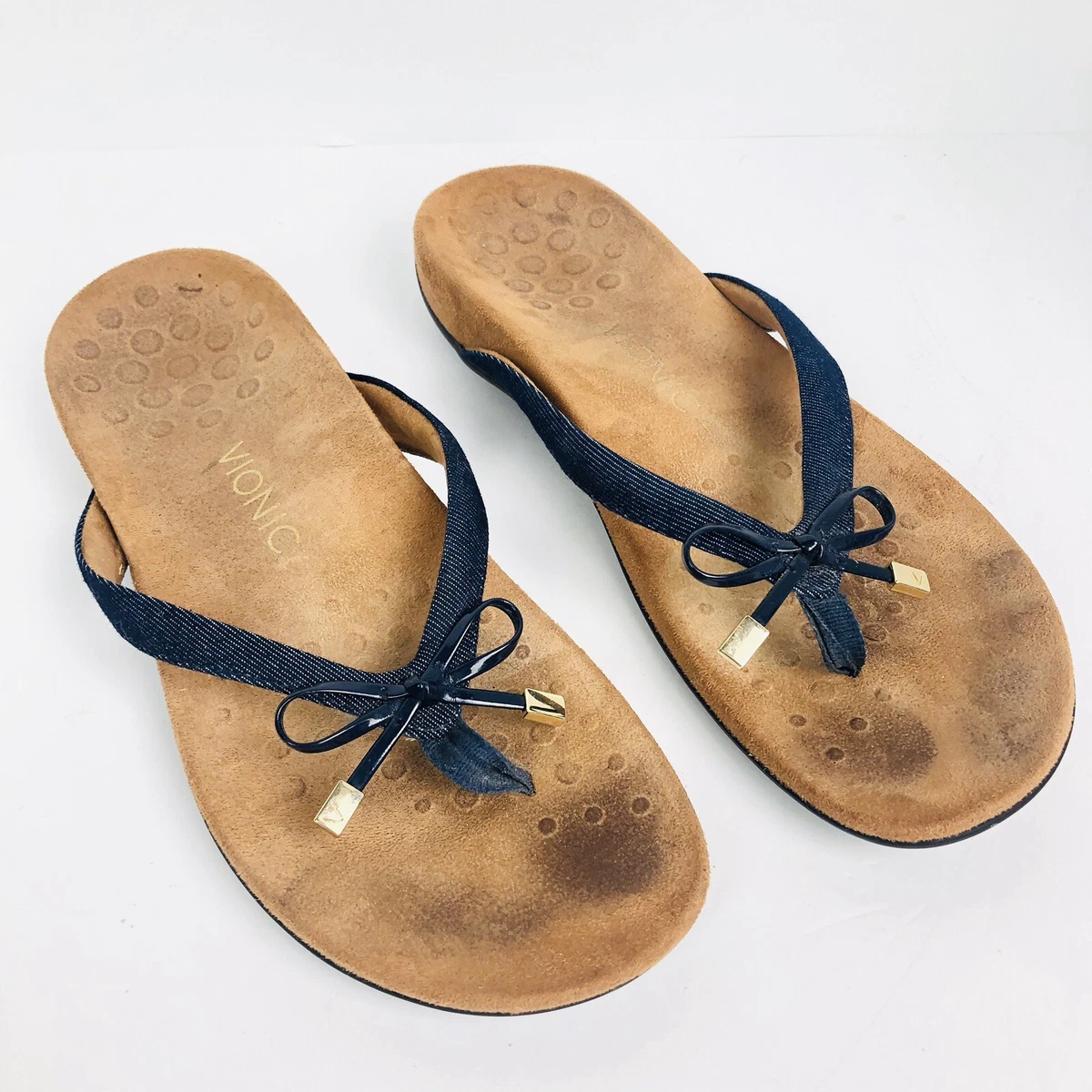 Vionic orthaheel sale flip flops