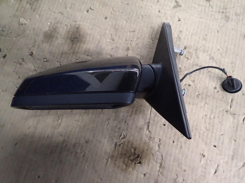 08 09 Espejo retrovisor puerta izquierda BMW 535i térmico sin memoria sin atenuación automática sin lámparas de charco Foto 3 de 4