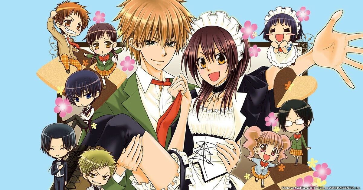 Kaichou Wa Maid Sama (Vol. 1~26 End + OVA) DVD Anime English Sub