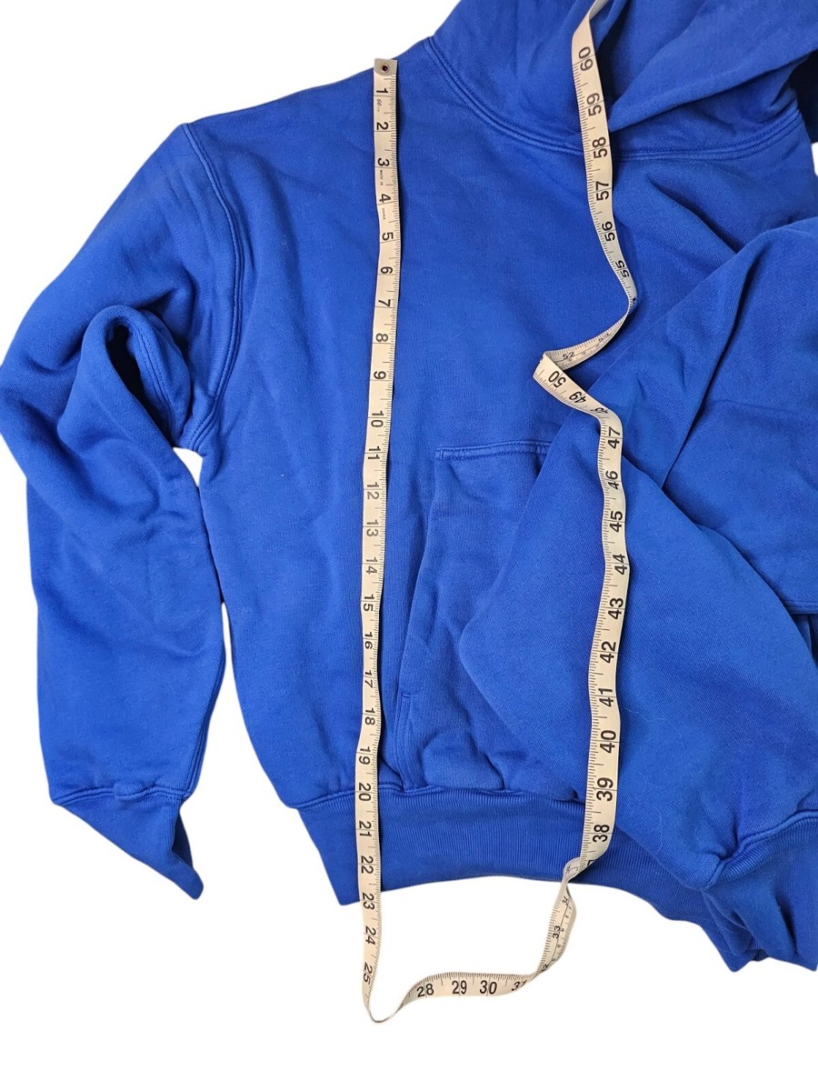 YZY x GAP Yeezy Perfect Double Layered Hoodie Mens Small Blue New