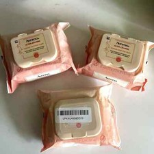 AVEENO ULTRA-CALMING MAKEUP REMOVING WIPES 25 -3 PC LOT