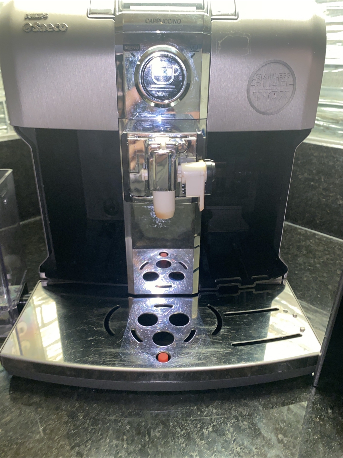 Phillips Saeco Super Espresso Machine Syntia HD8838 With Manual Tested