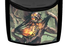 Undead Zombie Ripped Chest Truck Car Graphic Hood Wrap Vinyl Decal 58