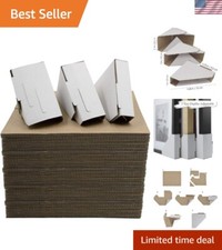 Durable Packing Protector - 400 Pack Adjustable Edge Protectors for Frames