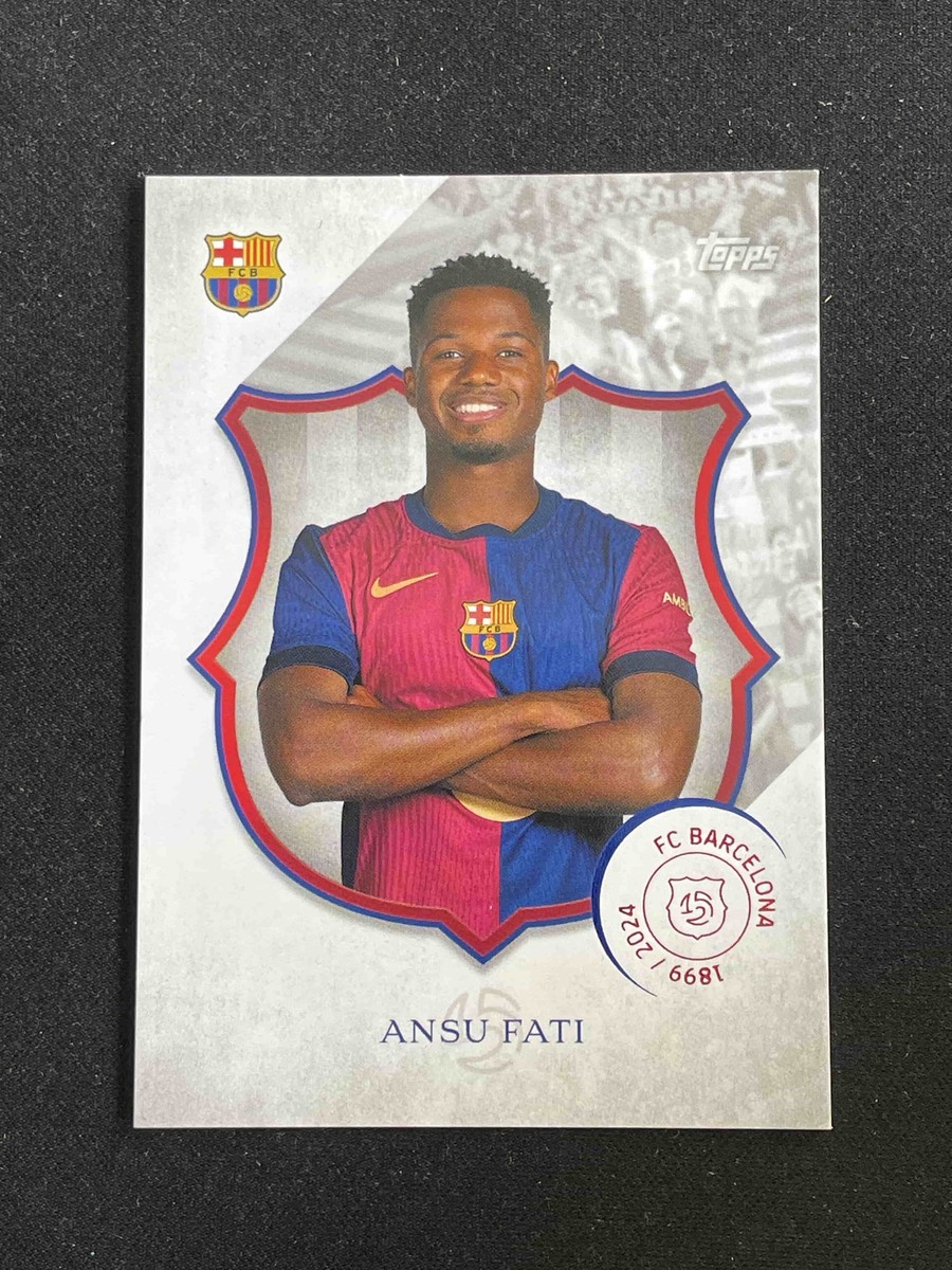 21 TOPPS アンスファティ シリアルカード 21 TOPPS アンスファティ シリアルカード Ansu Fati 2025 Topps