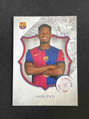 Topps Museum Collection アンスファティ 直筆サインカード Ansu Fati 2025 Topps FC Barcelona 125 Legacy Anniversary