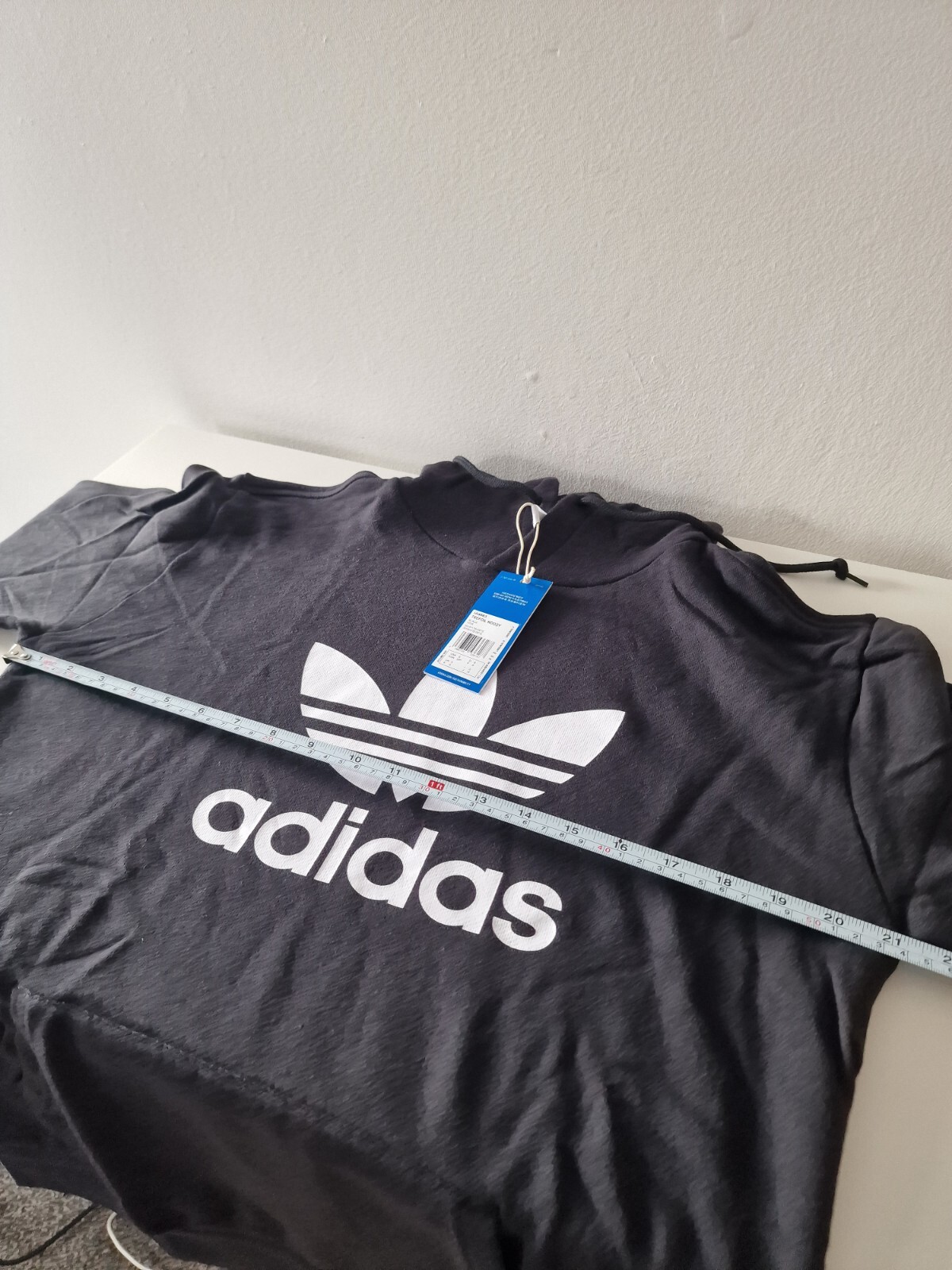Adidas Originals Mens Trefoil Hoodie. New With Tags. Small. Black. RRP £55 image 7