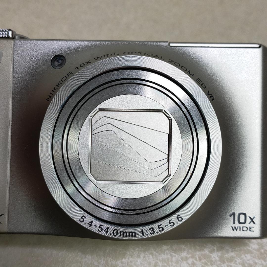 Nikon COOLPIX S8000 silver 14MP 10x Optical Zoom Digital