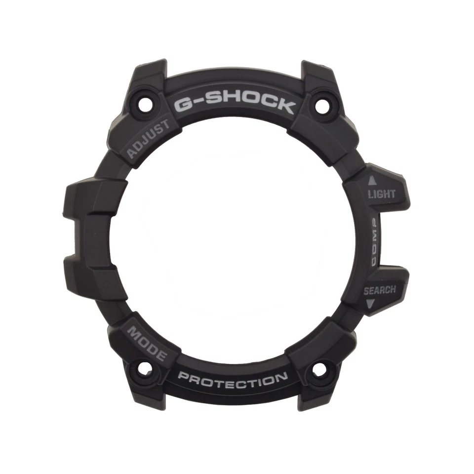 Correa de reloj Casio G-Shock Mudmaster bisel carcasa GG-1000-1A3 cubierta de goma negra Foto 2 de 4