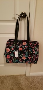 vera bradley iconic commuter tote
