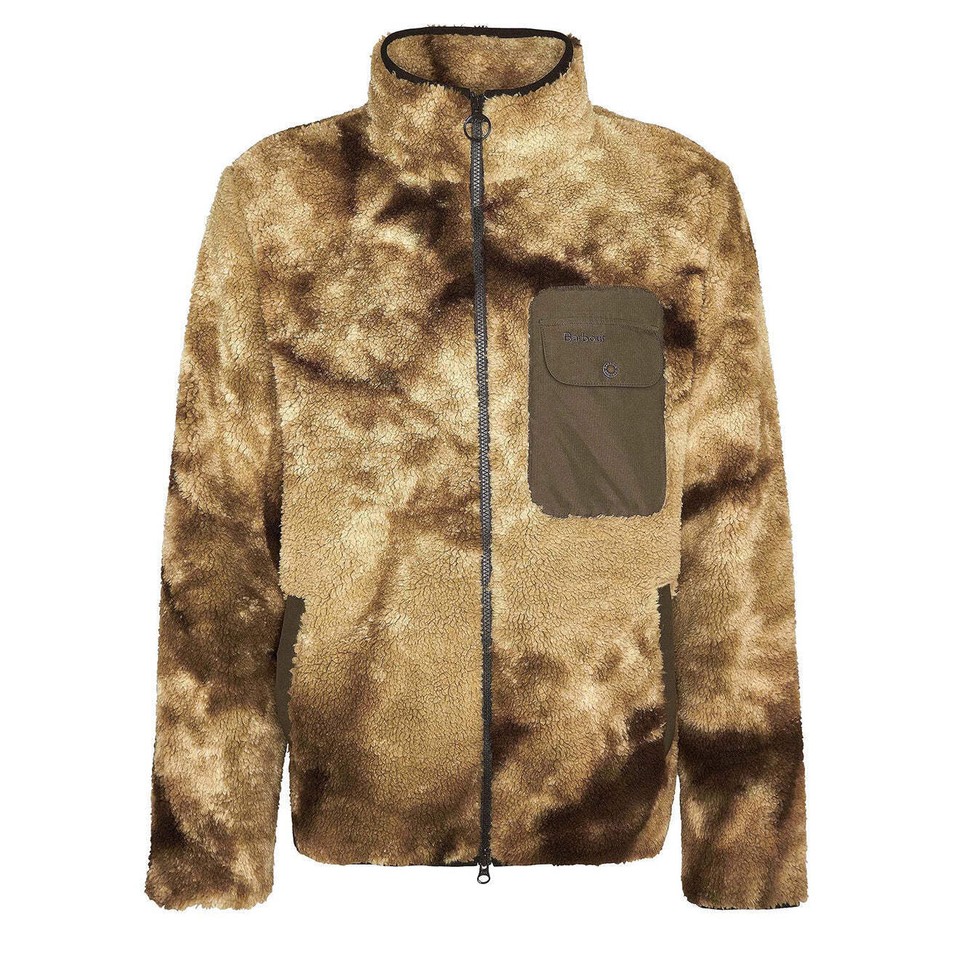 3540036 Khaki Printed Jacket