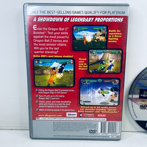 Dragon Ball Z Budokai PS2 PlayStation 2 PAL - VGC - Fast Post - Picture 3 of 4