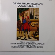 Frank van Koten Telemann Oboenkonzerte Da Camera Magna  LP-5842