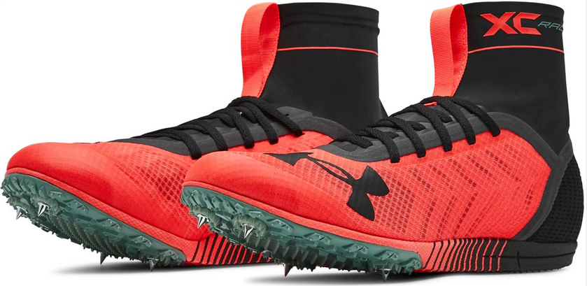 UNDER ARMOUR XC High 2 cross country Shoes- 10.5- NEW-UA Michelin