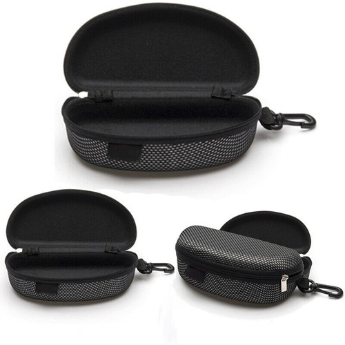 Protective Oversized Glasses Case with Zipper Portable Durable A1K3 - Picture 2 of 5
