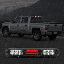 For Chevy Silverado GMC Sierra 07-13 Brake Tail Cab Roof Center Light Full Led