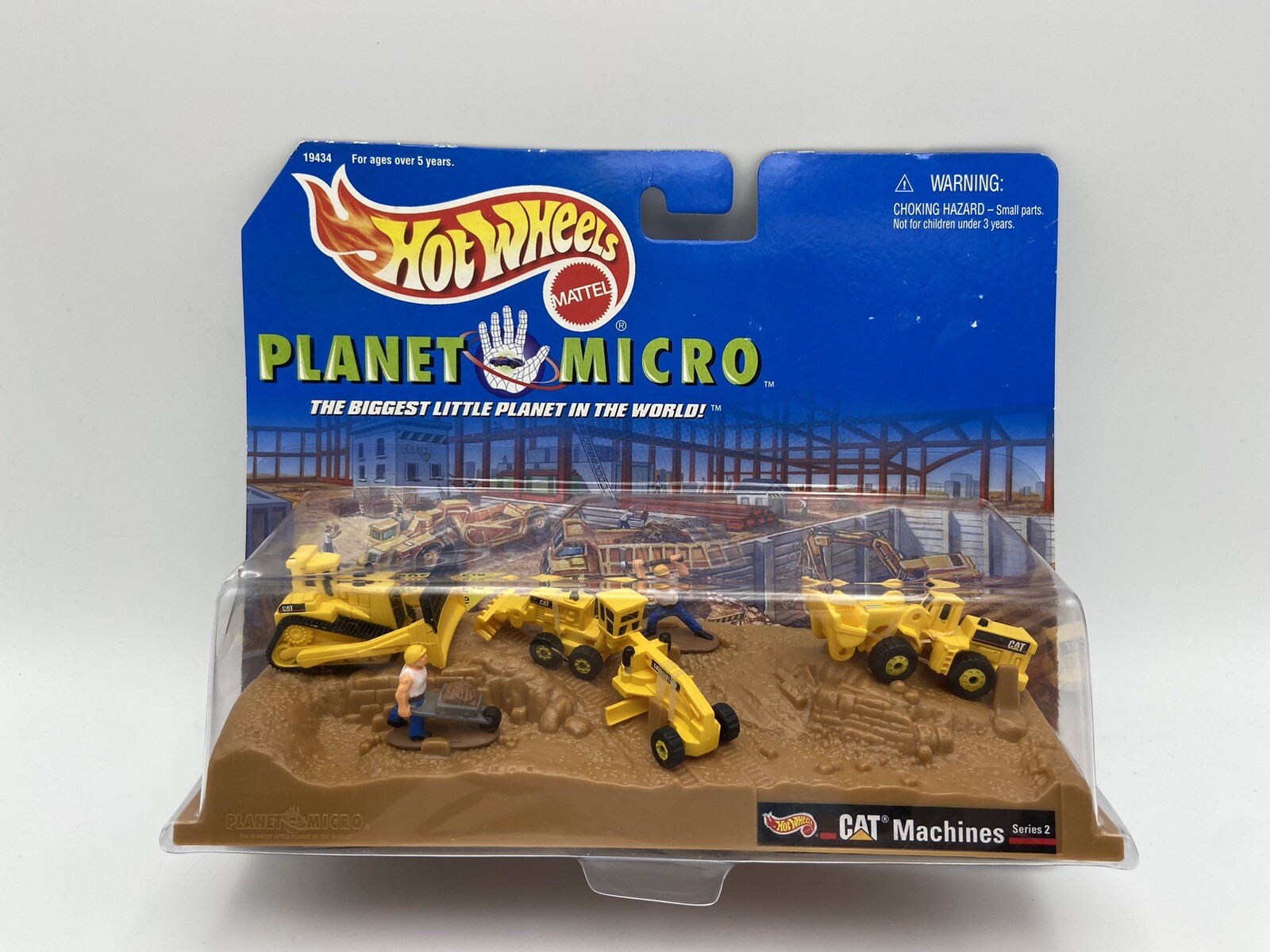 Hot Wheels Planet Micro Series 2 CAT Machines FREE SHIPPING