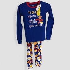 The Children's Place Boys' Long Sleeve Top and Pants Snug Fit 2PC. Set Size 14