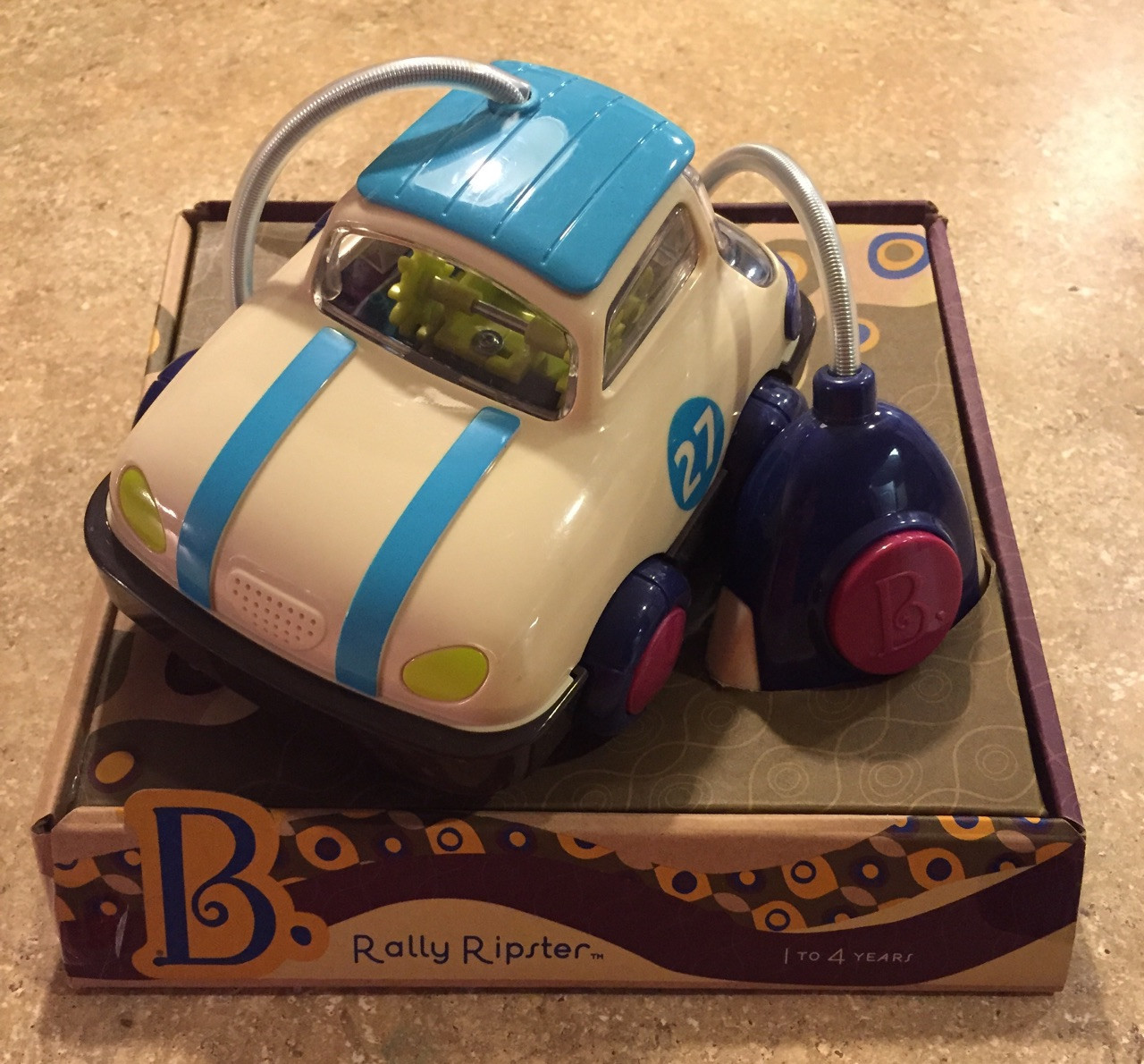 - Baby Toddler First Rc Car Sounds And Lights - Nib
