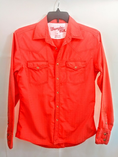 wrangler pearl snap shirts for men