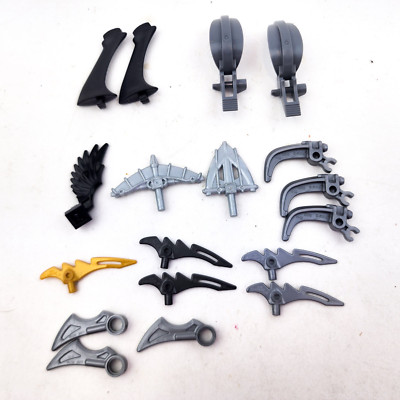 Lego Bionicle Weapons Mixed lot of 18 Replacement Parts
