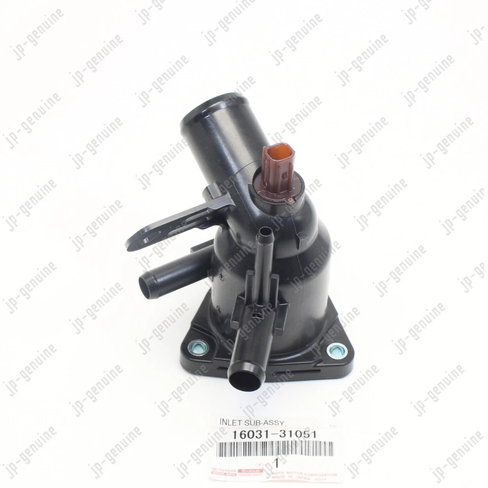 OEM Genuine TOYOTA Tacoma 1603131051 Water Inlet Sub-Assembly Coolant Thermostat Foto 2 de 4