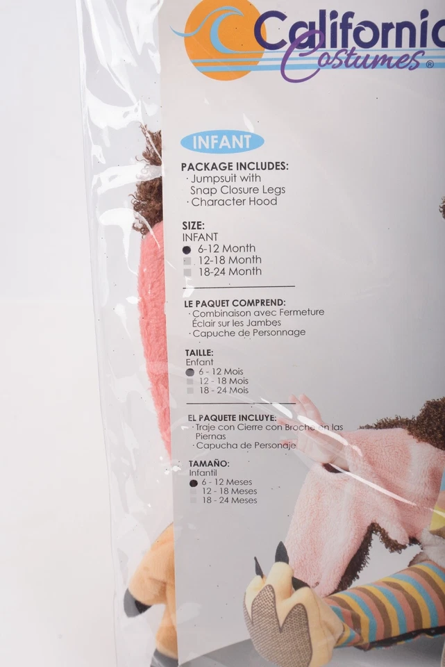 California Costumes Owl Owlette Infant Toddler Halloween Costume 6-12 Months New - Image 2 of 3