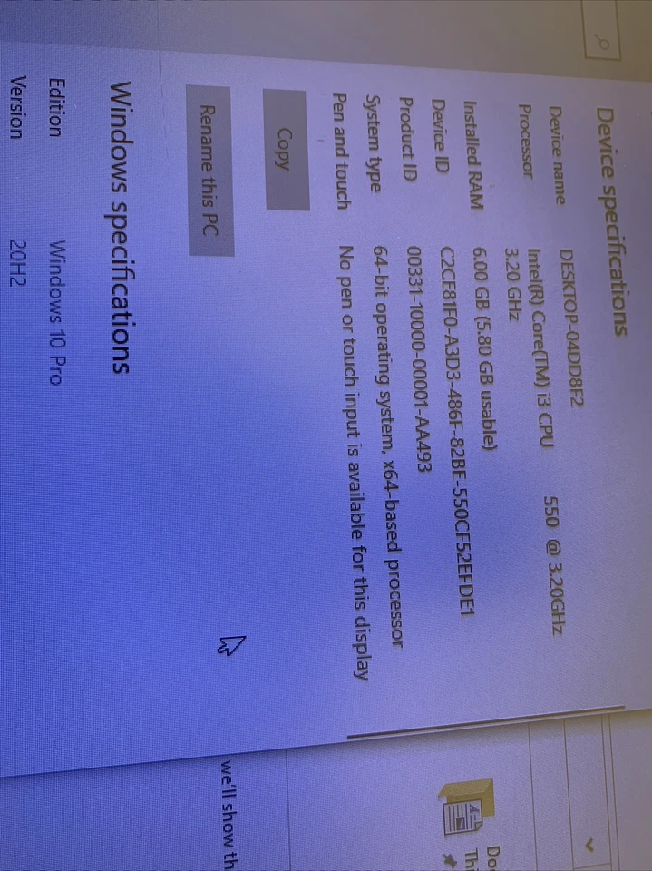 dell desktop computer Clean Pc - Image 2 of 4