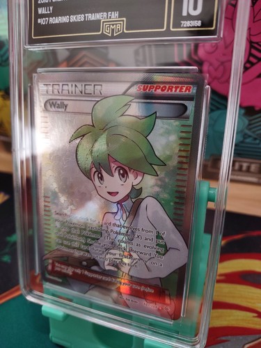 Mint 10! Wally #107 FULL ART GMA Pokemon XY Roaring Card Potential BGS or PSA - Picture 3 of 4