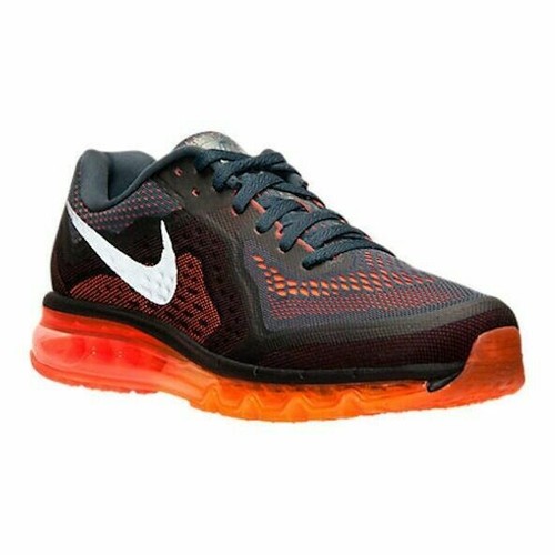 Nike Air Max Mens 8 Graphite Orange 2014 Sneaker Running  display picture 1