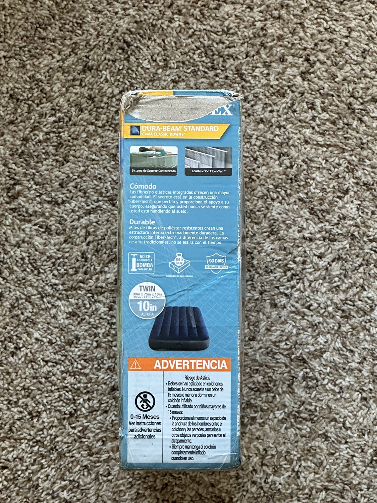 Intex DURA-BEAM&reg; STANDARD Classic Downy Airbed Air mattress