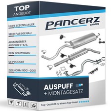 Auspuffanlage für VW Golf 4 IV 1.6 105PS BCB 2001-2004