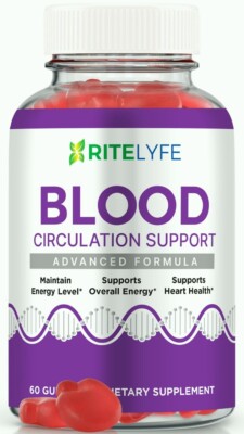 RiteLyfe Blood Sugar Stabilizer, Rite Lyfe Circulation Support Gummies 60ct