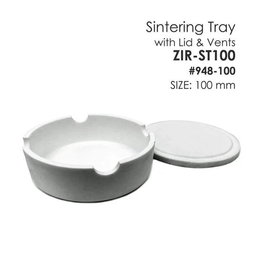 BesQual Zirconia Sintering Tray Round 100 mm - 4 inches Dental Lab