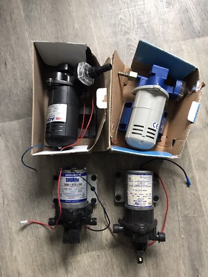 Wasserpumpen Shurflo Fiamma 12 und 24 Volt als Ersatzteile