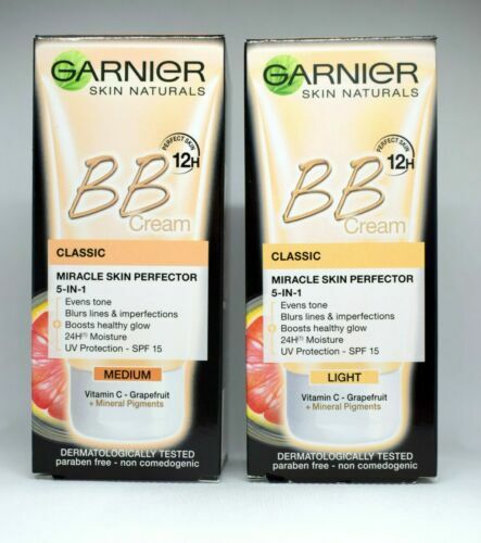 Garnier Skin Perfector BB Cream Anti-Falten – 5-in-1 Pflege Mit LSF, Medium-Hell
