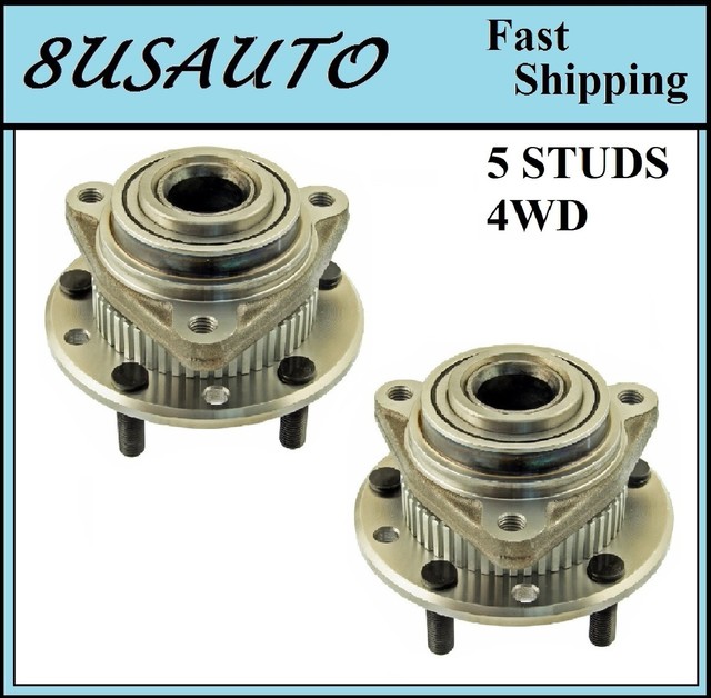 Front Wheel Hub Bearing Assembly Fit CHEVY S10 BLAZER 9094 (4WD WITH ABS) PAIR eBay