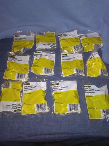 24 Stanley Feder Türstopper 81-9064 Antik Messing Oberfläche 12 - 2 Stück - Bild 2 von 5