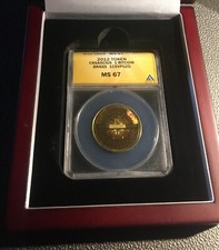 Casascius Bitcoin 2012 Rare edition Fully Loaded And Graded! ANACS MS67