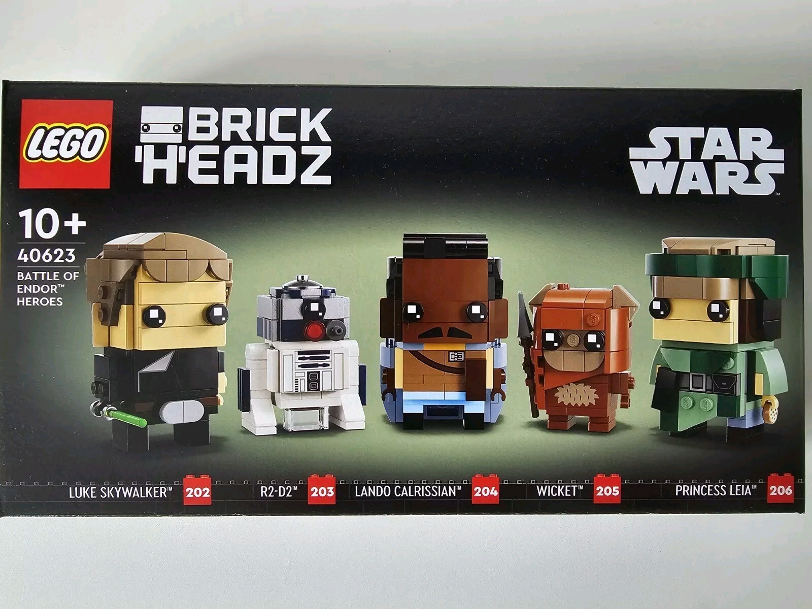 Lego Star Wars BrickHeadz - Helden der Schlacht von Endor 40623 NEU OVP