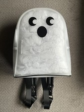 Clear Ghost Backpack Mad Engine Bag Viral TikTok Halloween 2023 Concert NWOT