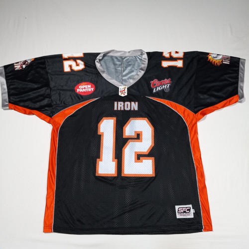 MILWAUKEE IRON 2009 AFL Arena Football Jersey Mustangs SFC