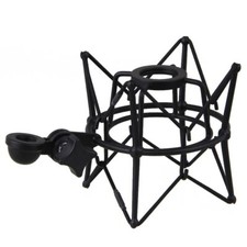 Spider Shock Thread Buttons Steel Ring for Newman U87 Micropone Black