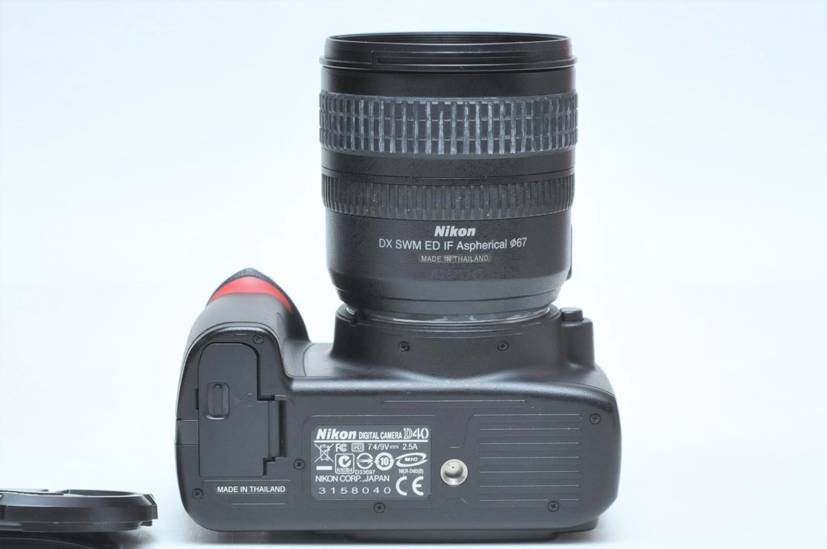 Nikon D40 Digital SLR Camera With AFS 18-70mm Lens Kit | eBay