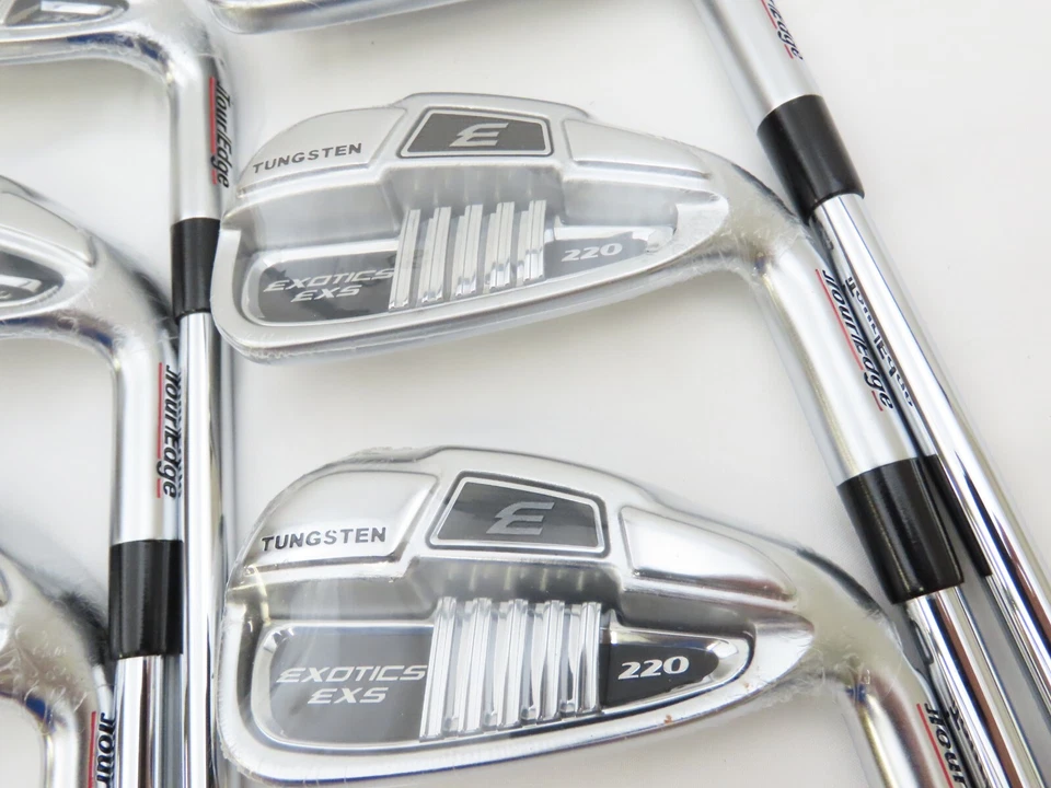 New Tour Edge Exotics EXS 220 Iron Set 5-PW TT XP 85 R300 Regular Flex Steel - Image 2 of 4