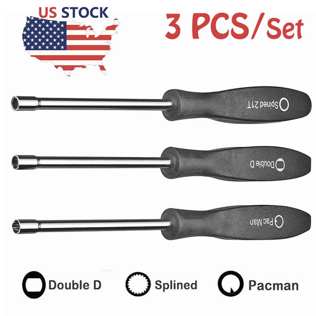 3X Screwdriver Carburetor Adjusting Service Tool Set Splined Pacman