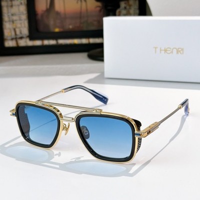 NEW Fashion Eyewear C2 Square-Frame Sunglasses | Blue