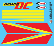 Estes Gemini DC Decals
